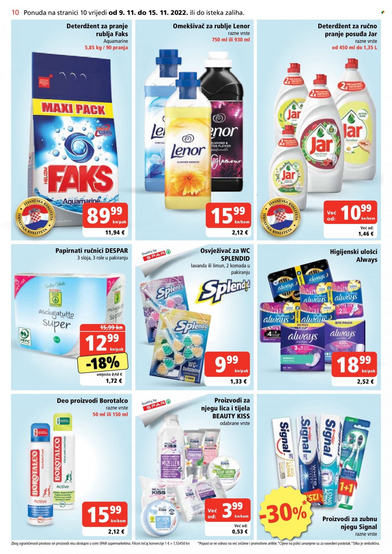 SPAR katalog - 09.11.2022. - 15.11.2022. Stranica 10