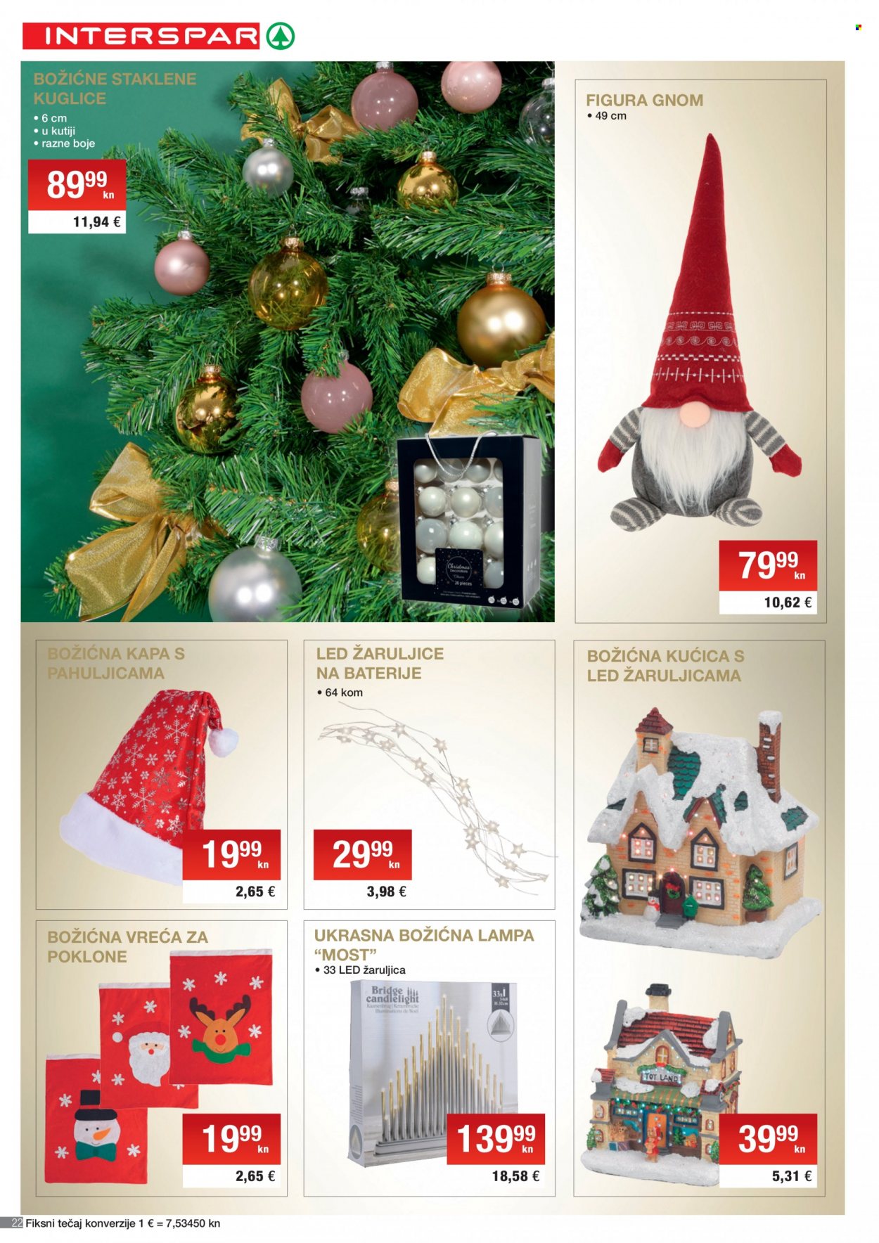 INTERSPAR katalog - 09.11.2022. - 06.01.2023. Stranica 22