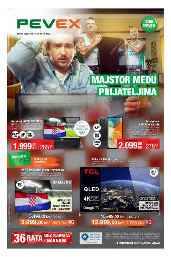 Pevex katalog - 10.11.2022. - 11.12.2022.