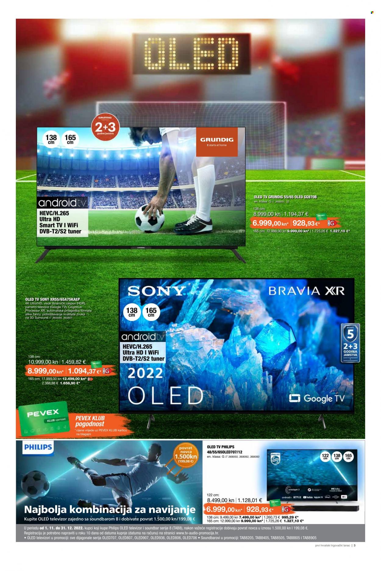 Pevex katalog - 10.11.2022. - 11.12.2022. Stranica 3