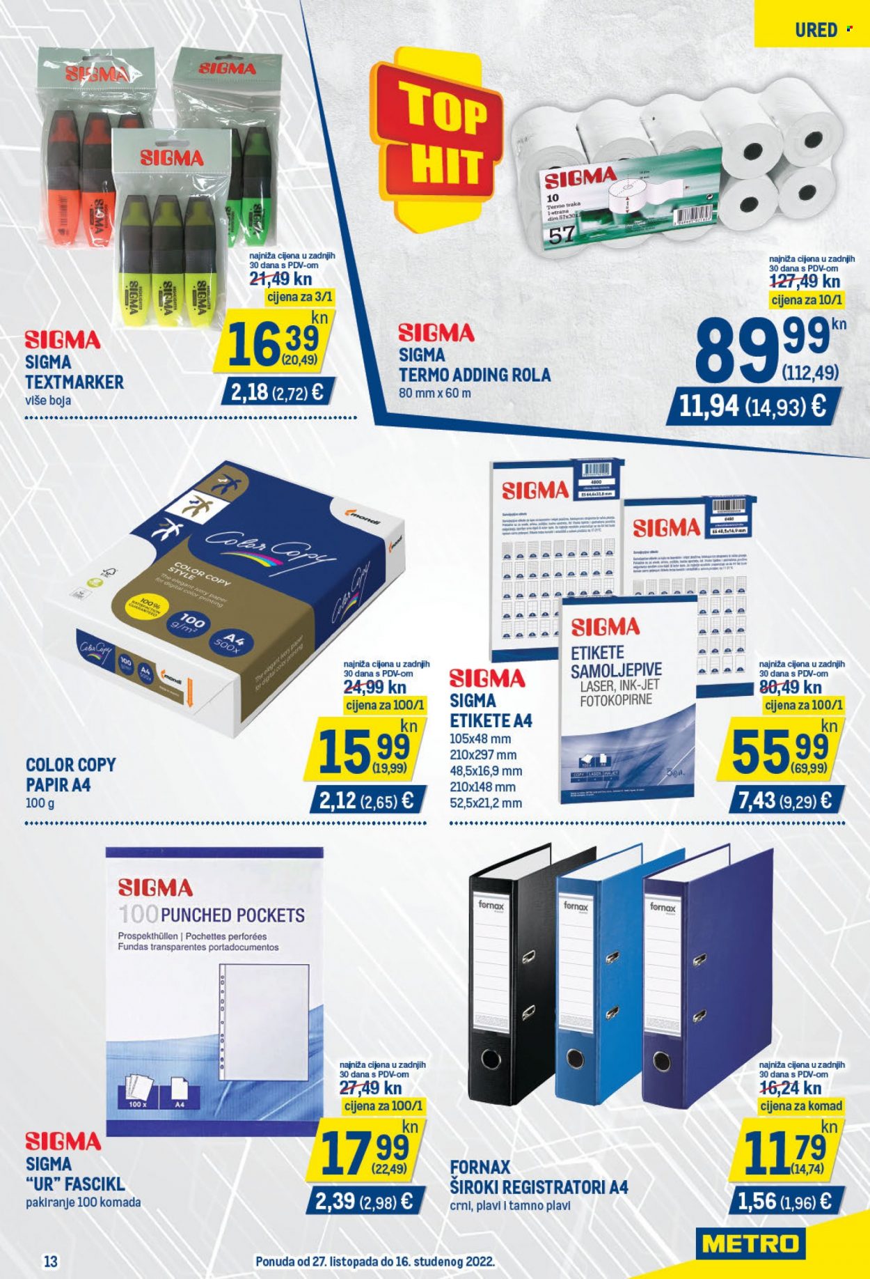 Metro katalog - 27.10.2022. - 16.11.2022. Stranica 13