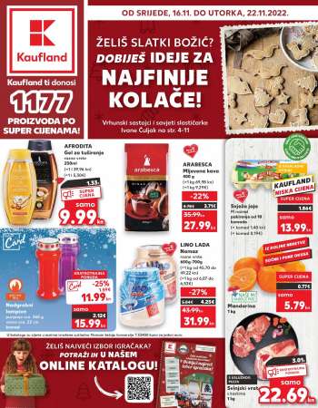 Kaufland katalog - 16.11.2022. - 22.11.2022.
