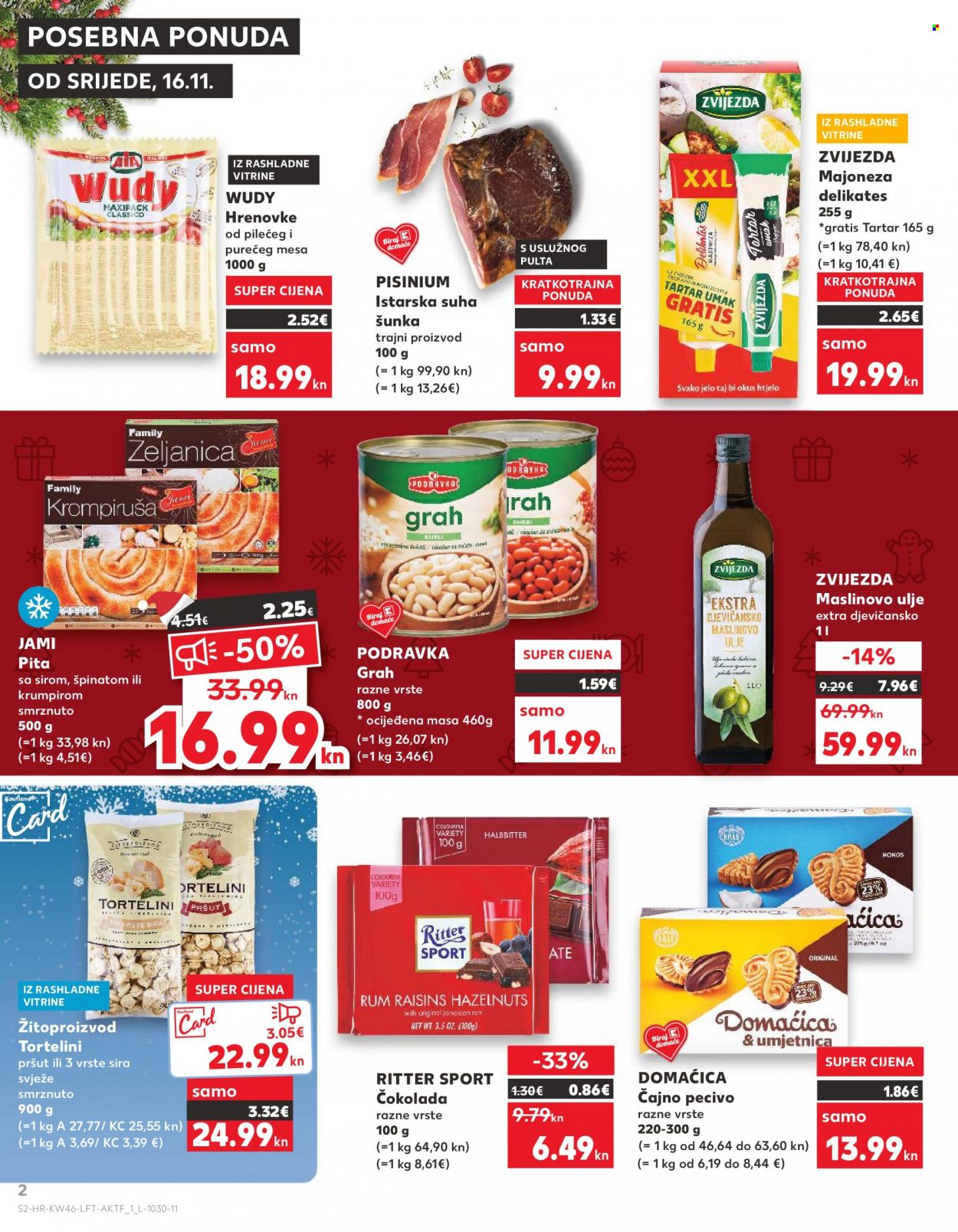 Kaufland katalog - 16.11.2022. - 22.11.2022. Stranica 2