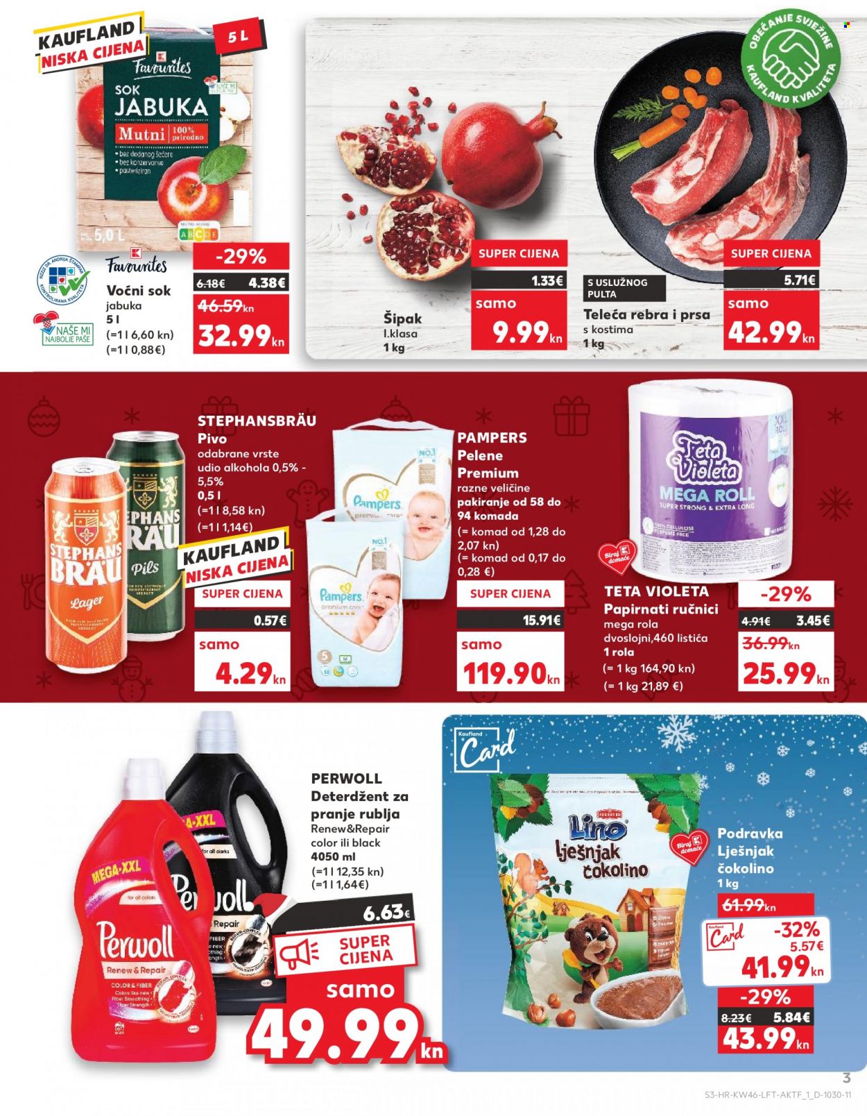 Kaufland katalog - 16.11.2022. - 22.11.2022. Stranica 3