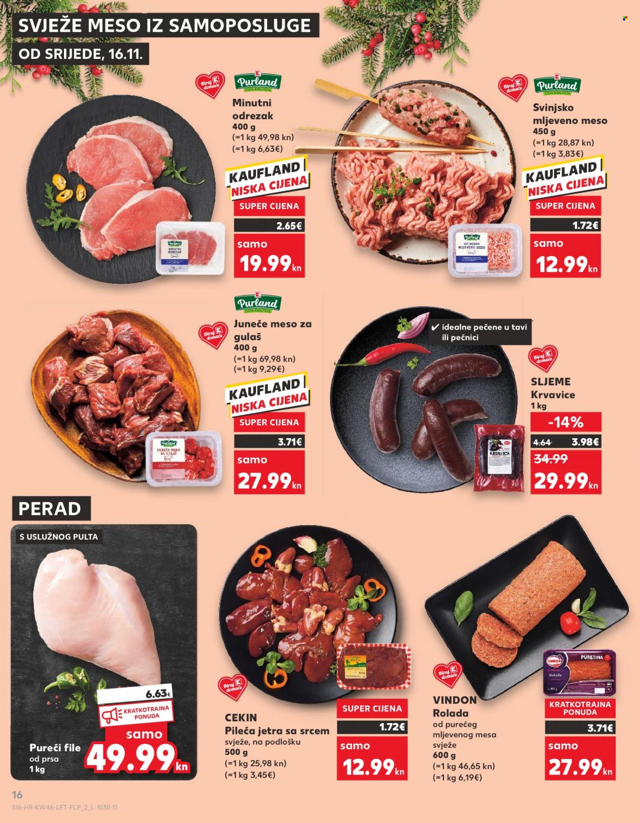 Kaufland katalog - 16.11.2022. - 22.11.2022. Stranica 16