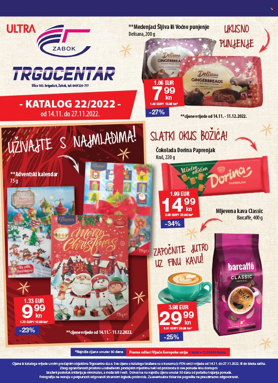 Trgocentar katalog - 14.11.2022. - 27.11.2022. Stranica 1