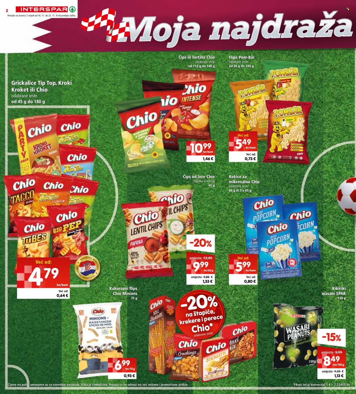 INTERSPAR katalog - 16.11.2022. - 22.11.2022. Stranica 2
