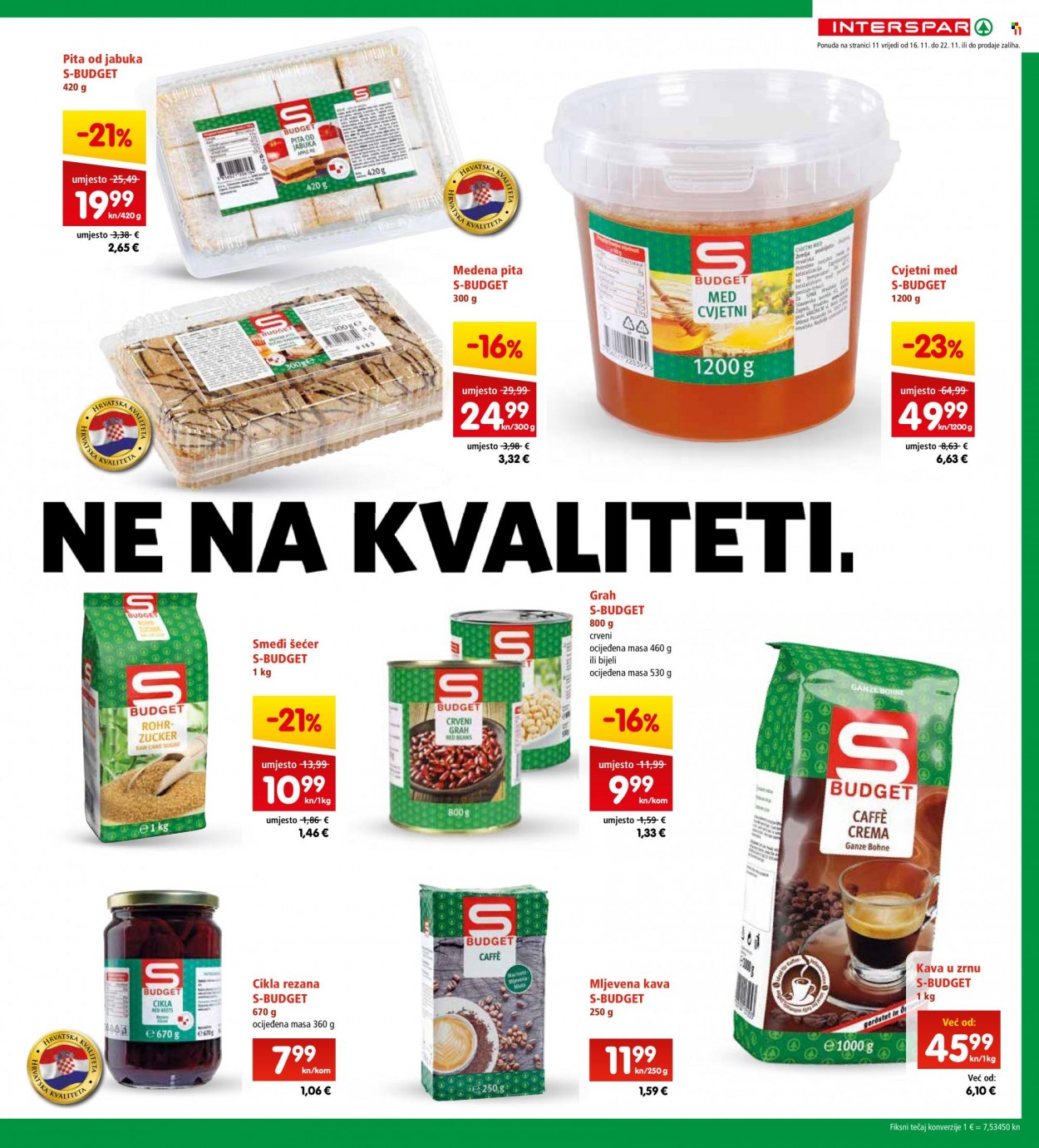 INTERSPAR katalog - 16.11.2022. - 22.11.2022. Stranica 11