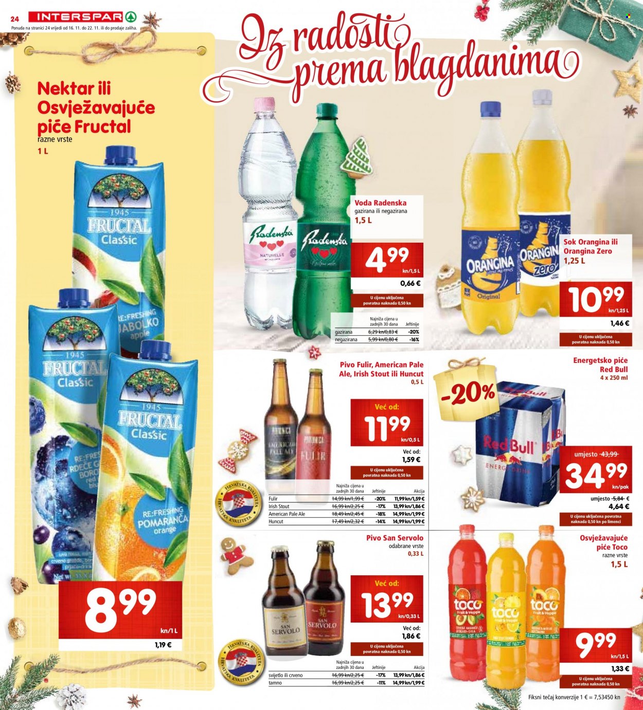 INTERSPAR katalog - 16.11.2022. - 22.11.2022. Stranica 24