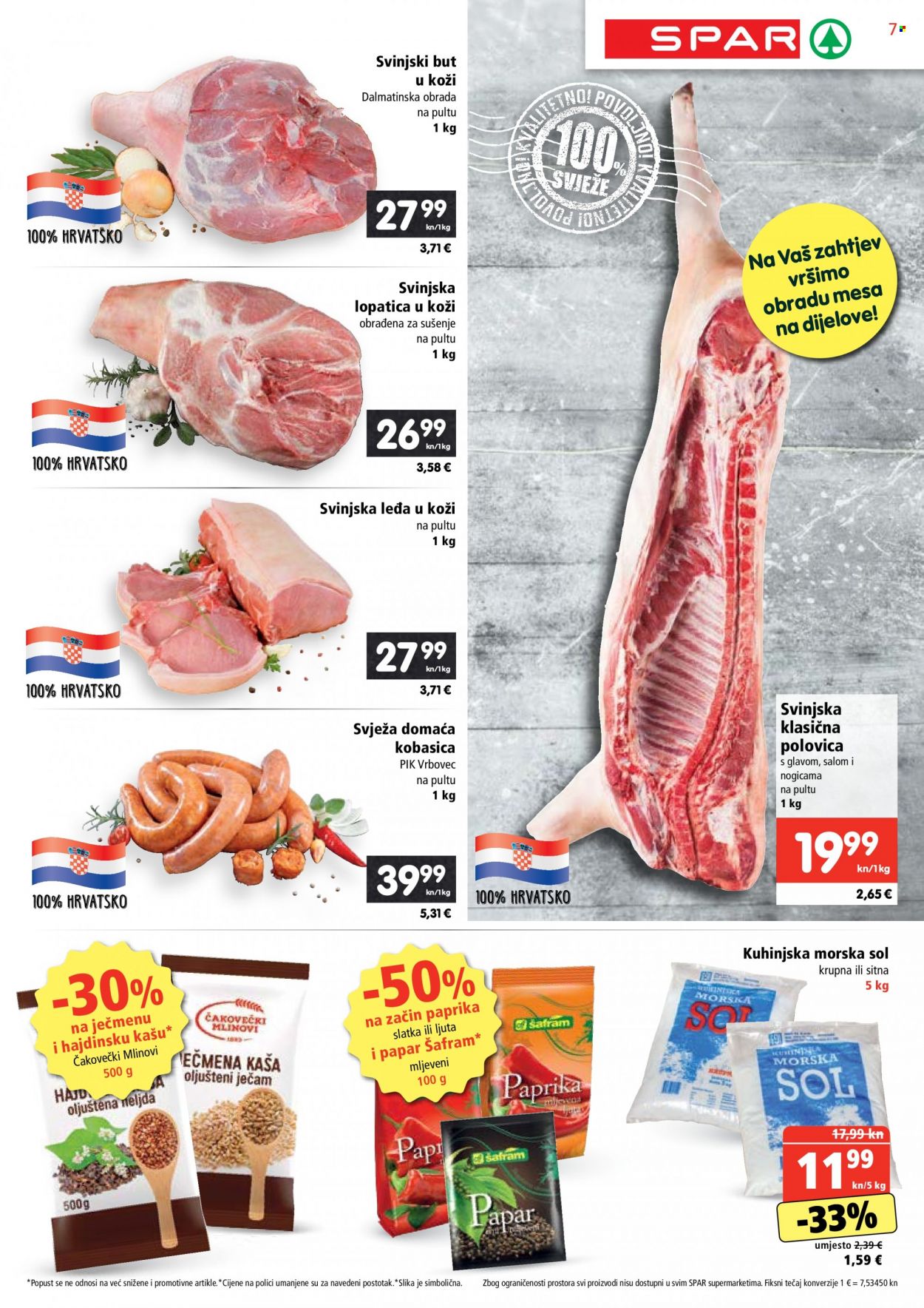 SPAR katalog - 16.11.2022. - 22.11.2022. Stranica 7