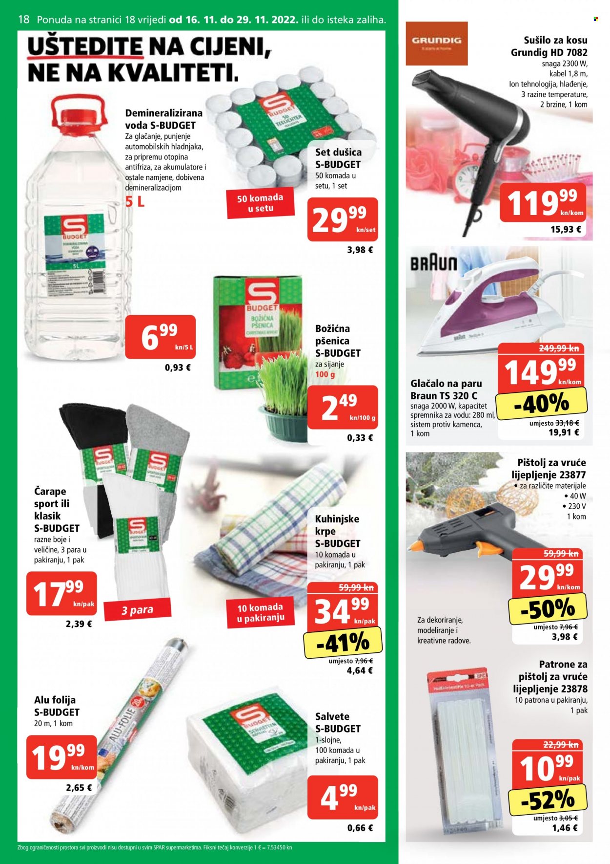 SPAR katalog - 16.11.2022. - 22.11.2022. Stranica 18