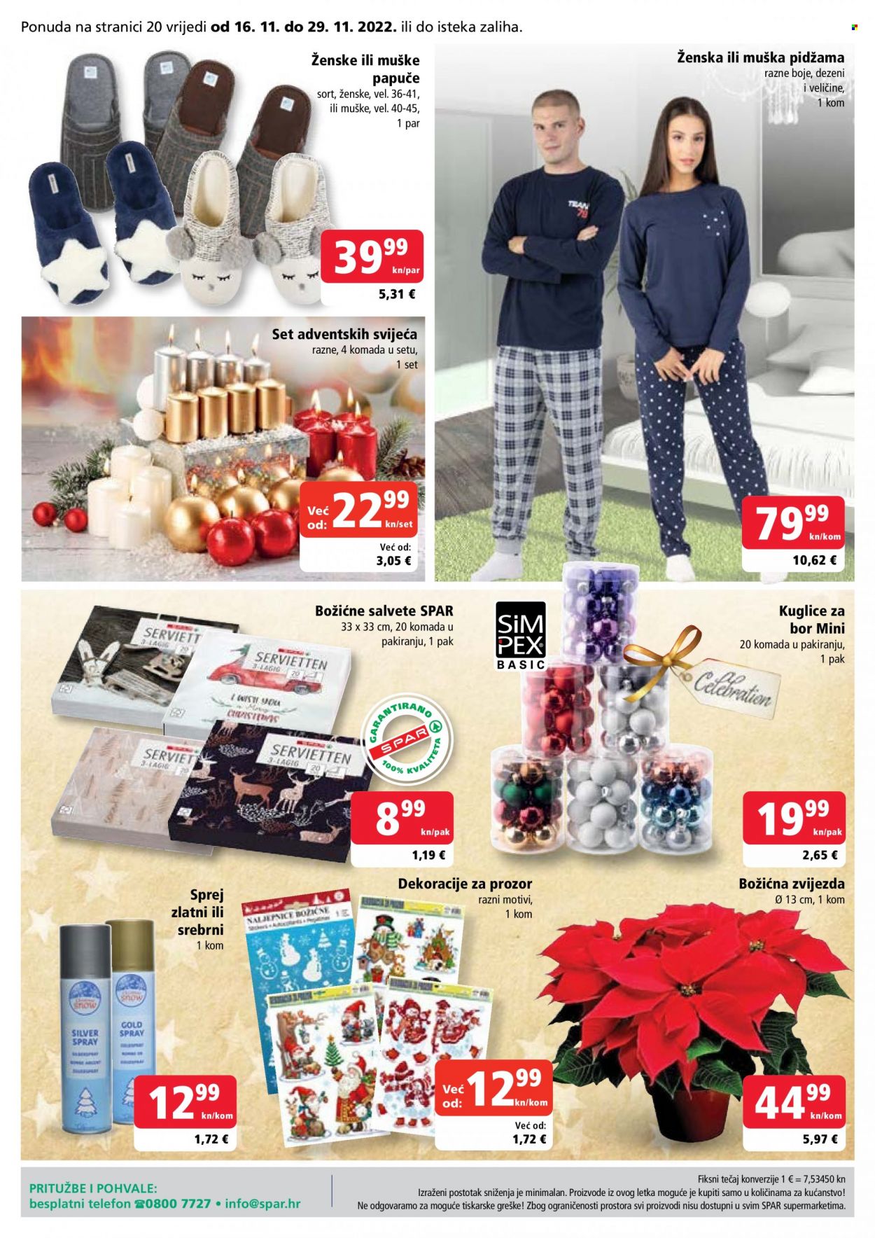 SPAR katalog - 16.11.2022. - 22.11.2022. Stranica 20