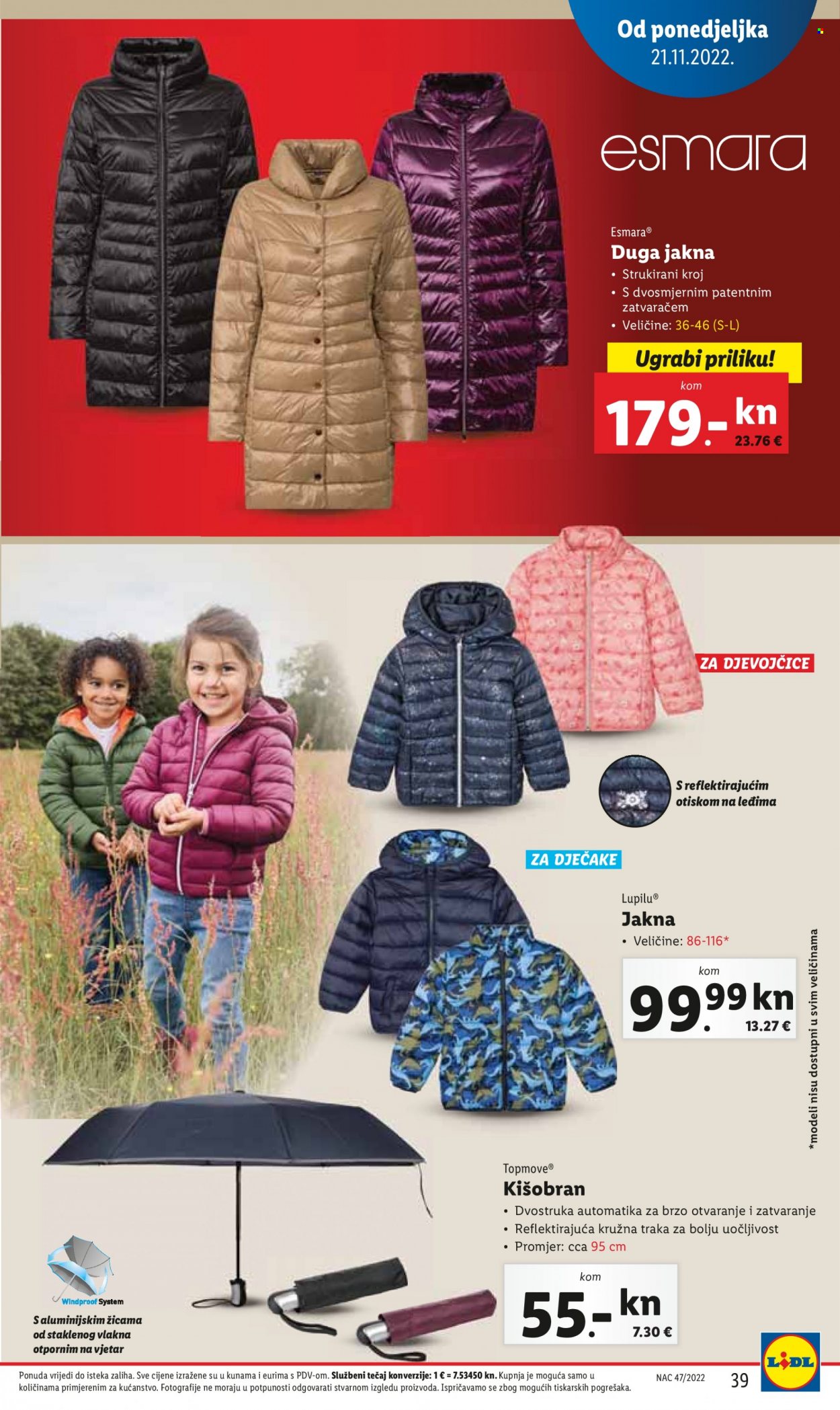 Lidl katalog - 21.11.2022. - 27.11.2022. Stranica 39