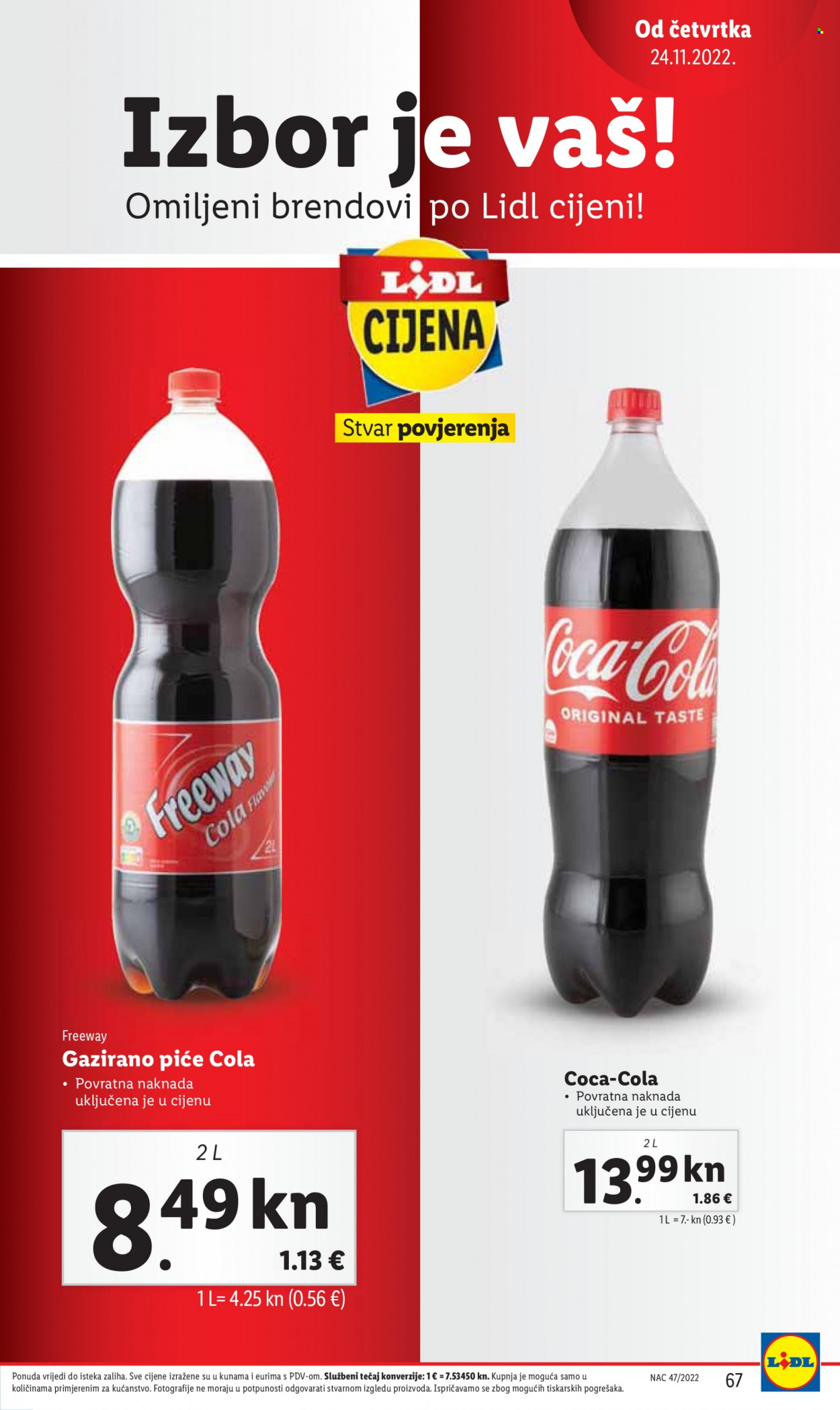 Lidl katalog - 21.11.2022. - 27.11.2022. Stranica 67