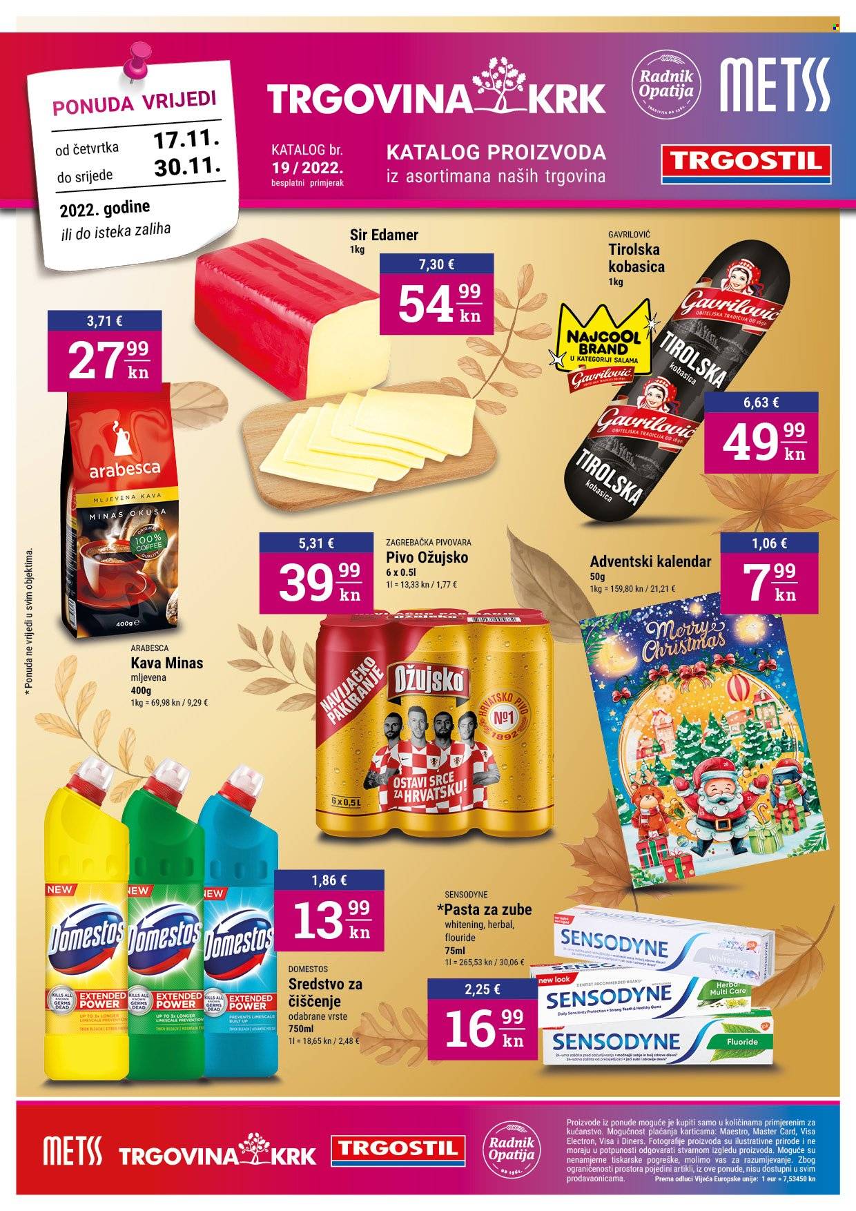 Trgovina KRK katalog - 17.11.2022. - 30.11.2022. Stranica 1