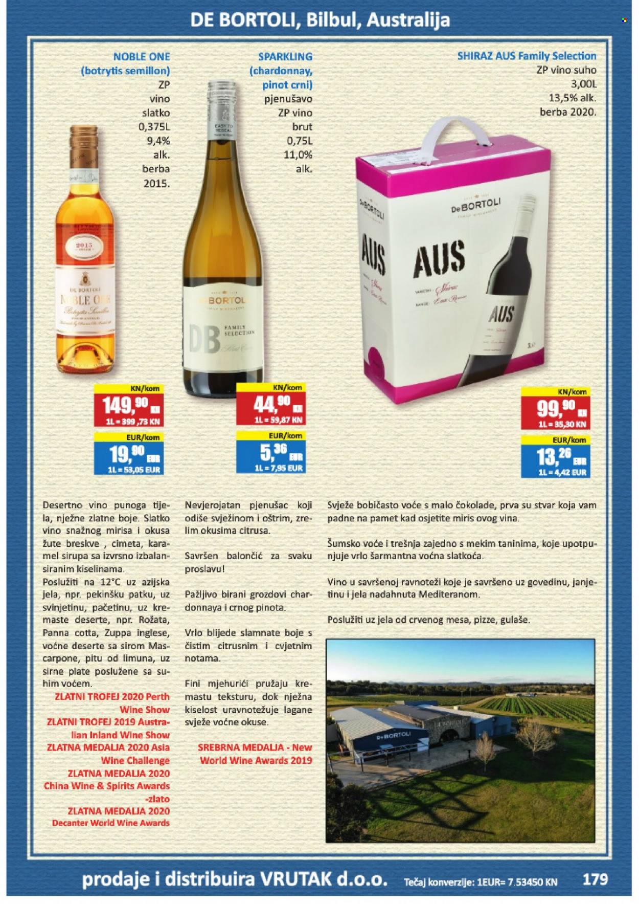thumbnail - Vrutak katalog - Sniženi proizvodi - čokolada, bijelo vino, crno vino, Chardonnay, vino, pjenušavo vino, alkohol. Stranica 179.