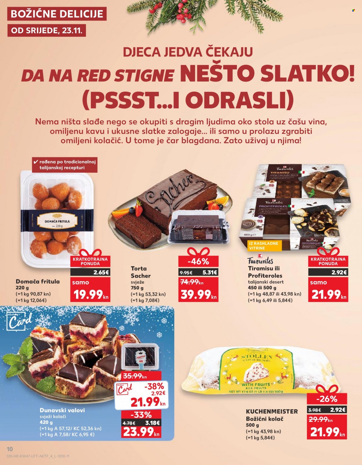 Kaufland katalog - 23.11.2022. - 29.11.2022. Stranica 10