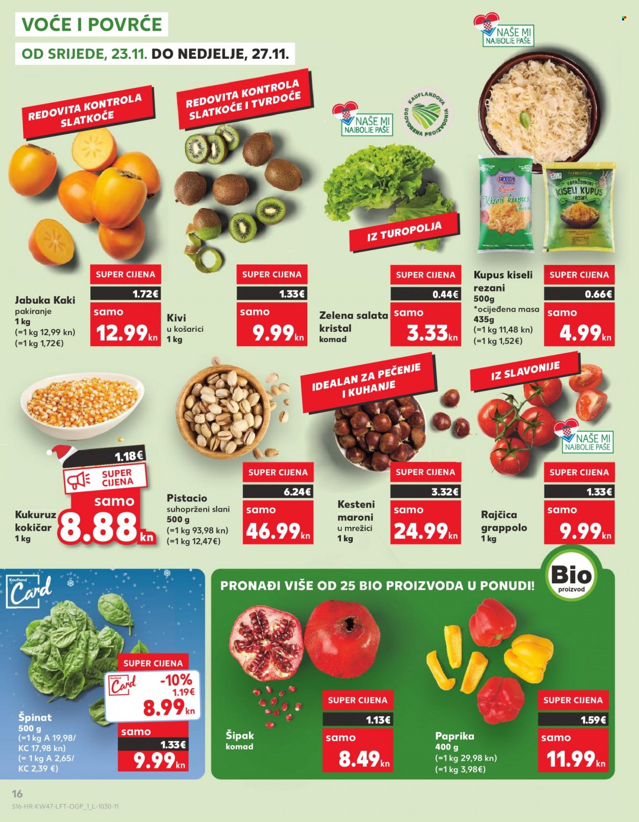 Kaufland katalog - 23.11.2022. - 29.11.2022. Stranica 16