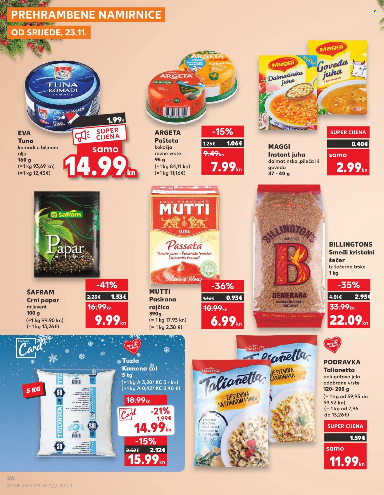 Kaufland katalog - 23.11.2022. - 29.11.2022. Stranica 26