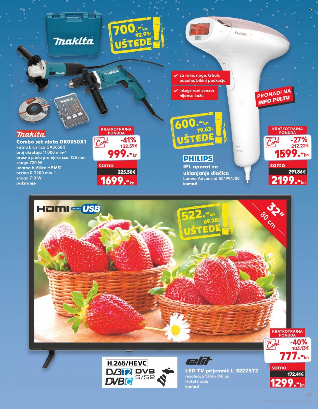 Kaufland katalog - 23.11.2022. - 29.11.2022. Stranica 39
