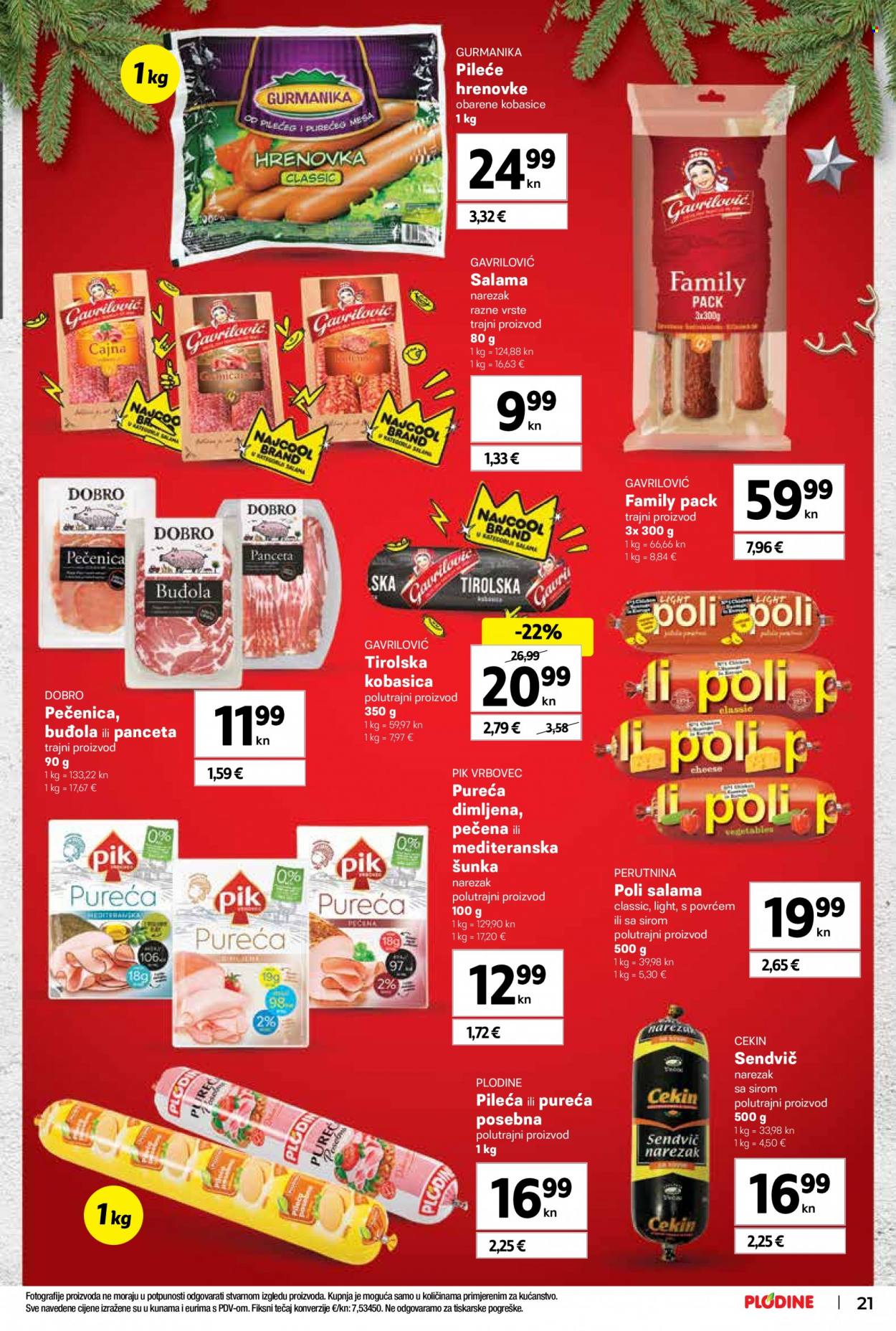 Plodine katalog - 23.11.2022. - 29.11.2022. Stranica 21
