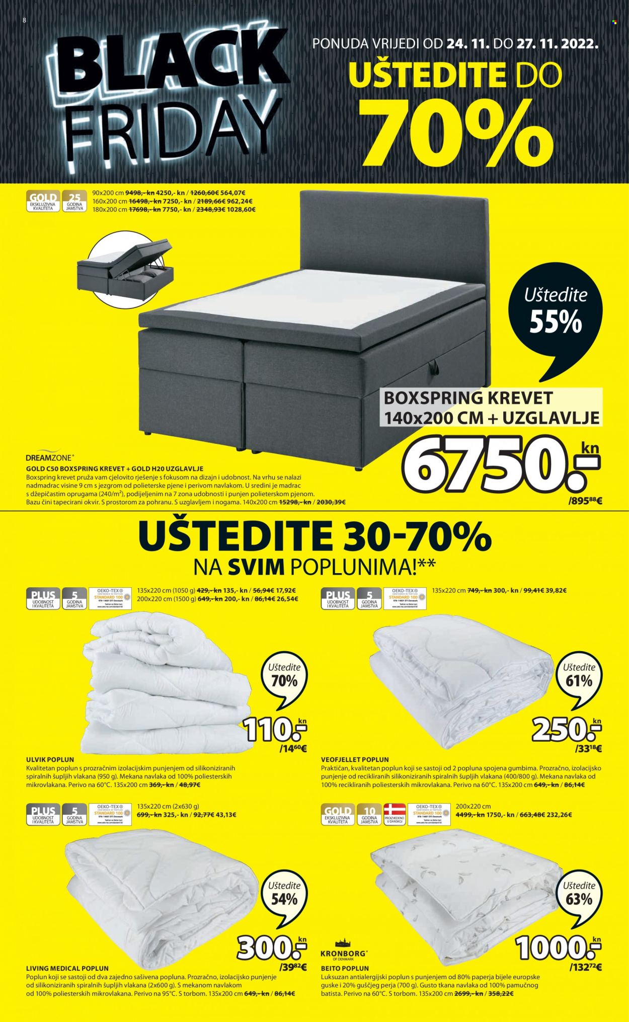 JYSK katalog - 24.11.2022. - 27.11.2022. Stranica 8