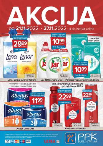 PPK Bjelovar katalog - 21.11.2022. - 27.11.2022.