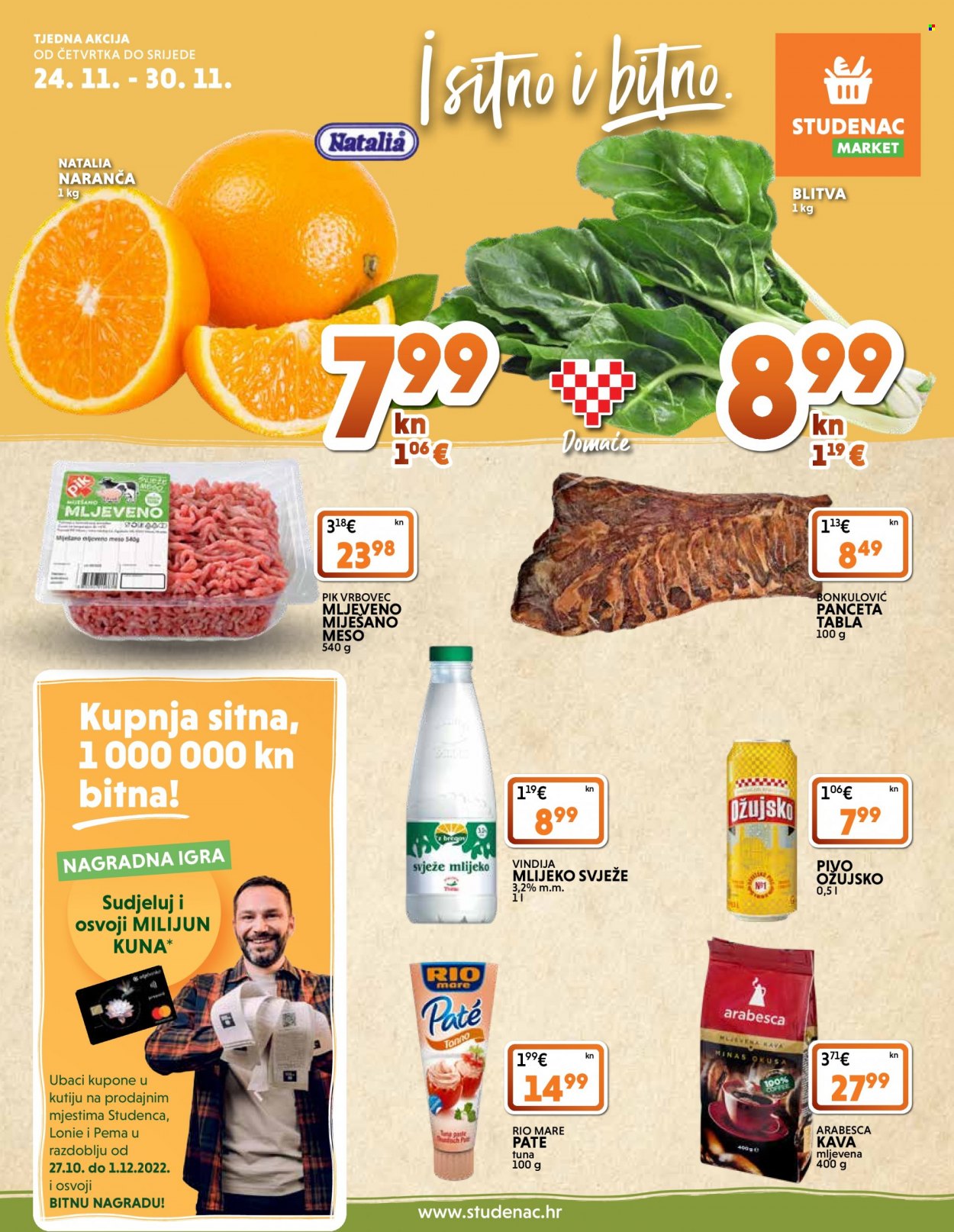 Studenac katalog - 24.11.2022. - 30.11.2022. Stranica 1