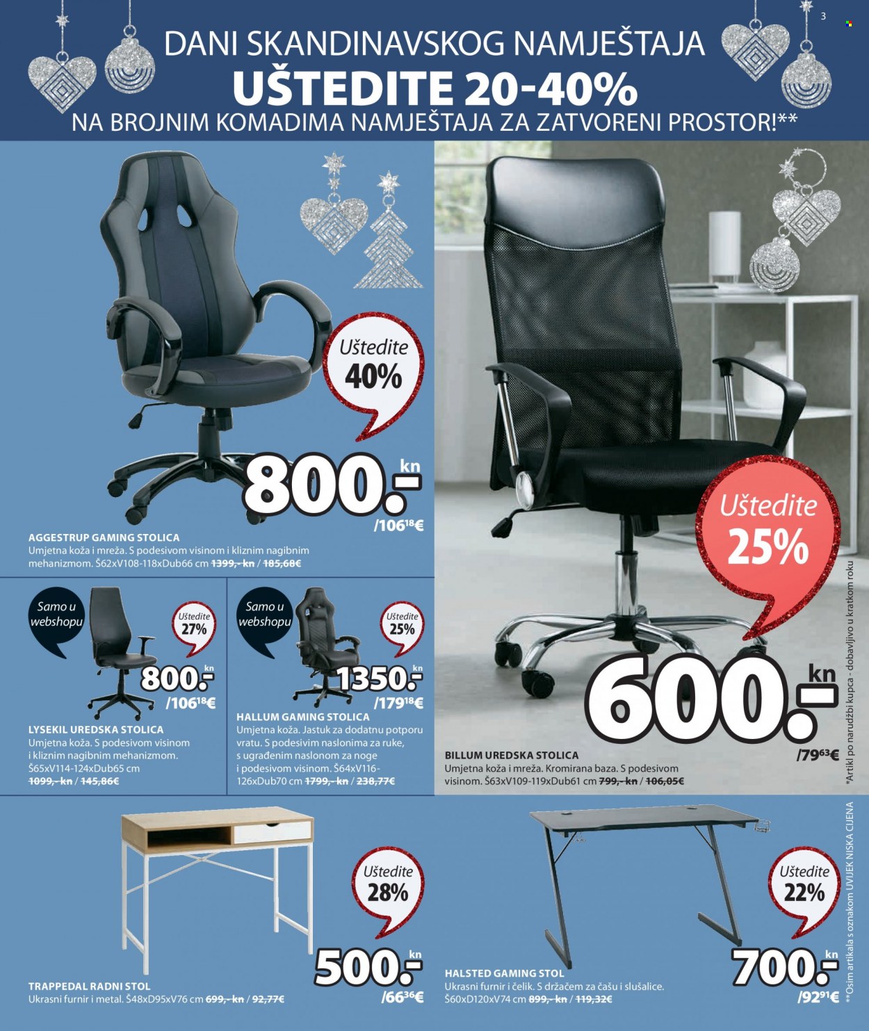 JYSK katalog - 24.11.2022. - 31.12.2022. Stranica 3
