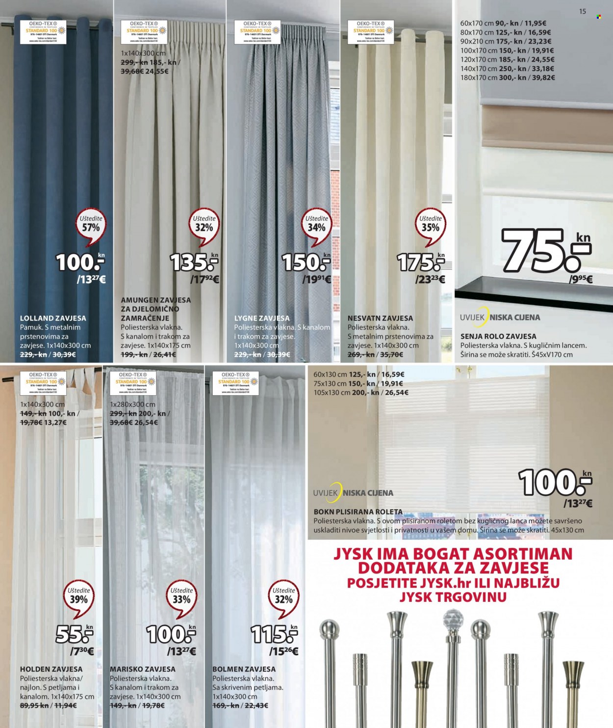JYSK katalog - 24.11.2022. - 31.12.2022. Stranica 15