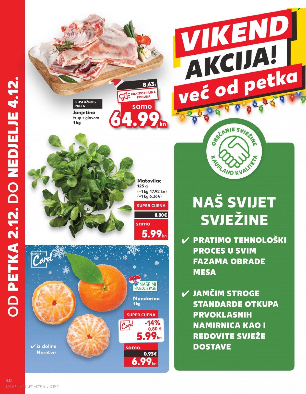Kaufland katalog - 30.11.2022. - 06.12.2022. Stranica 40