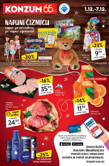 Konzum katalog - 01.12.2022. - 07.12.2022.