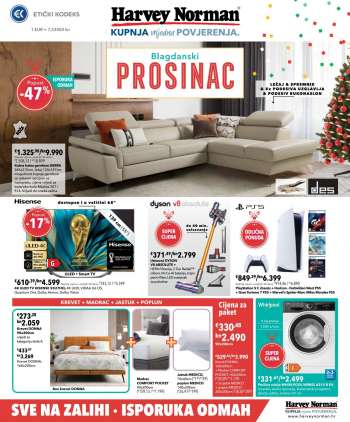 Harvey Norman katalog - 29.11.2022. - 12.12.2022.