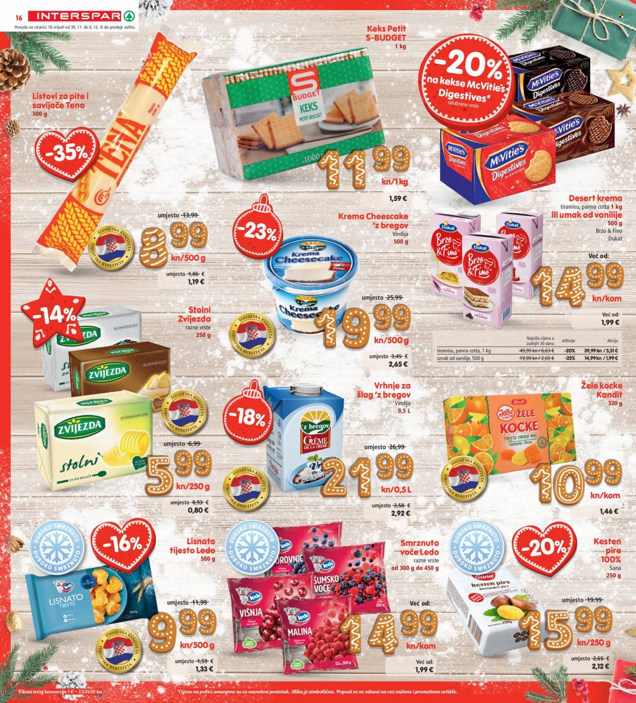INTERSPAR katalog - 30.11.2022. - 06.12.2022. Stranica 16