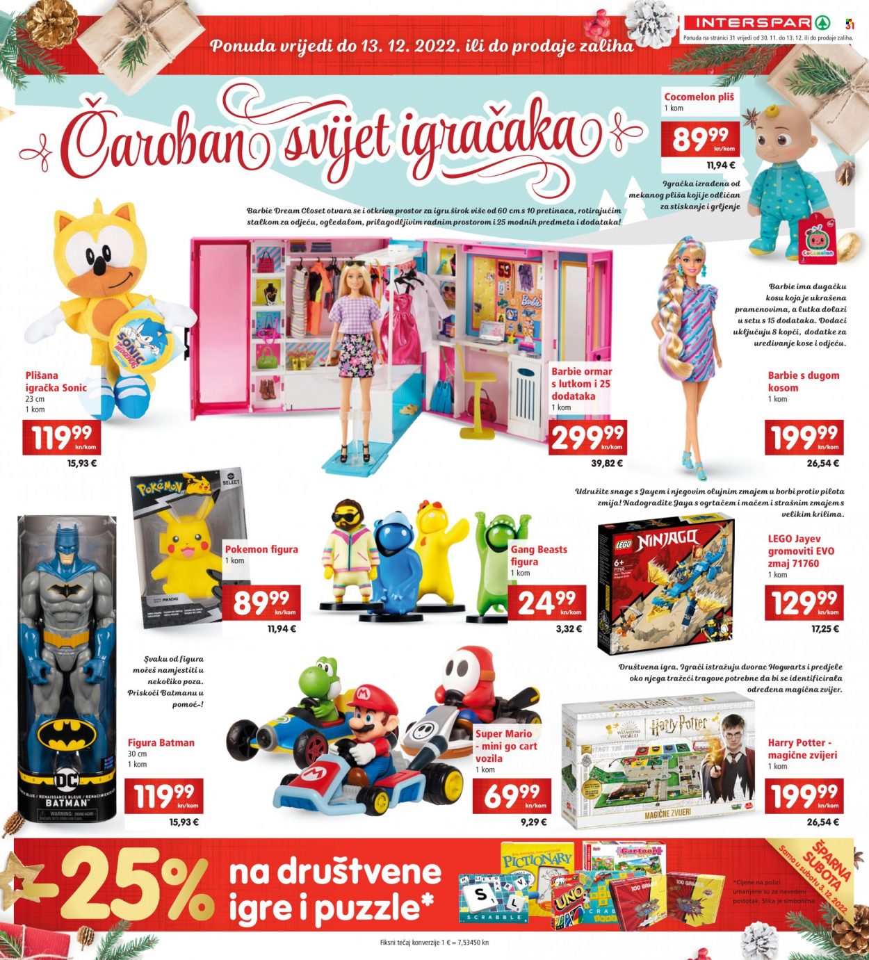 INTERSPAR katalog - 30.11.2022. - 06.12.2022. Stranica 31