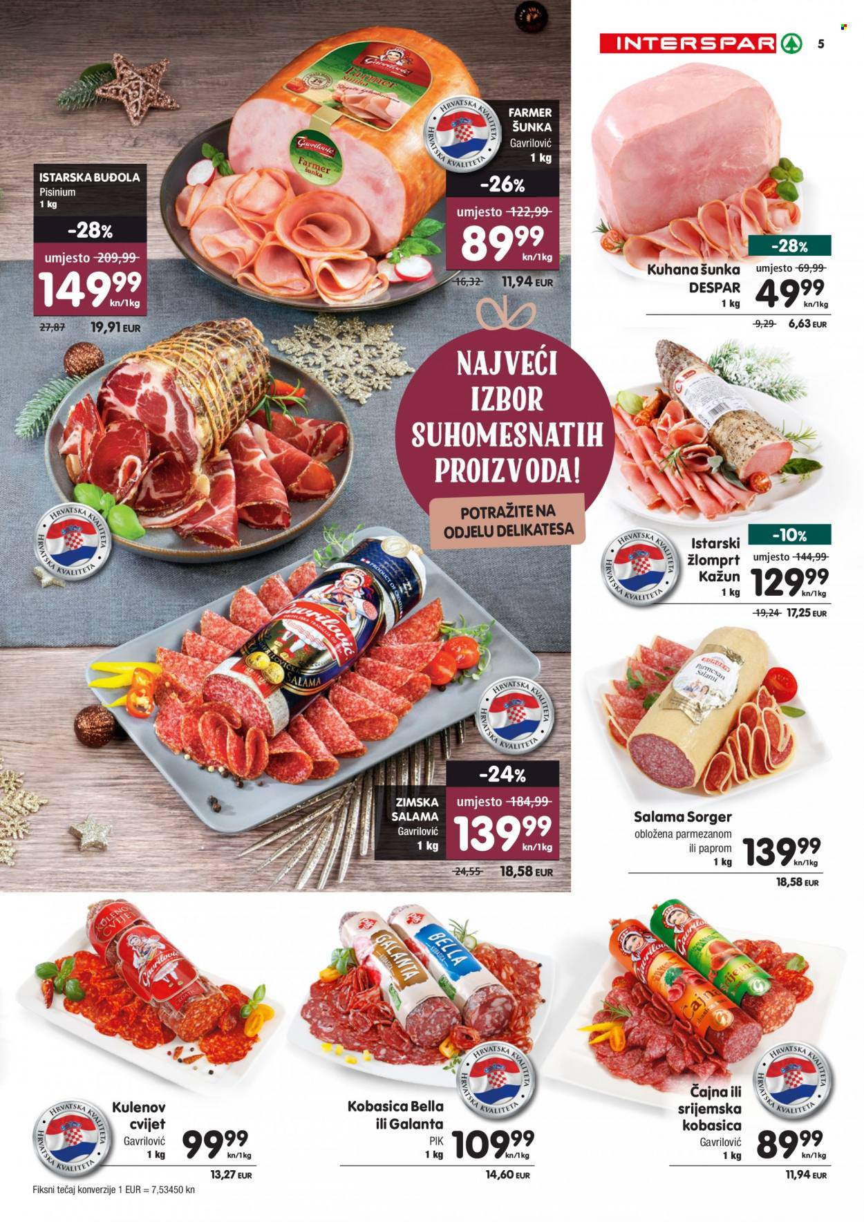 INTERSPAR katalog - 01.12.2022. - 31.12.2022. Stranica 5