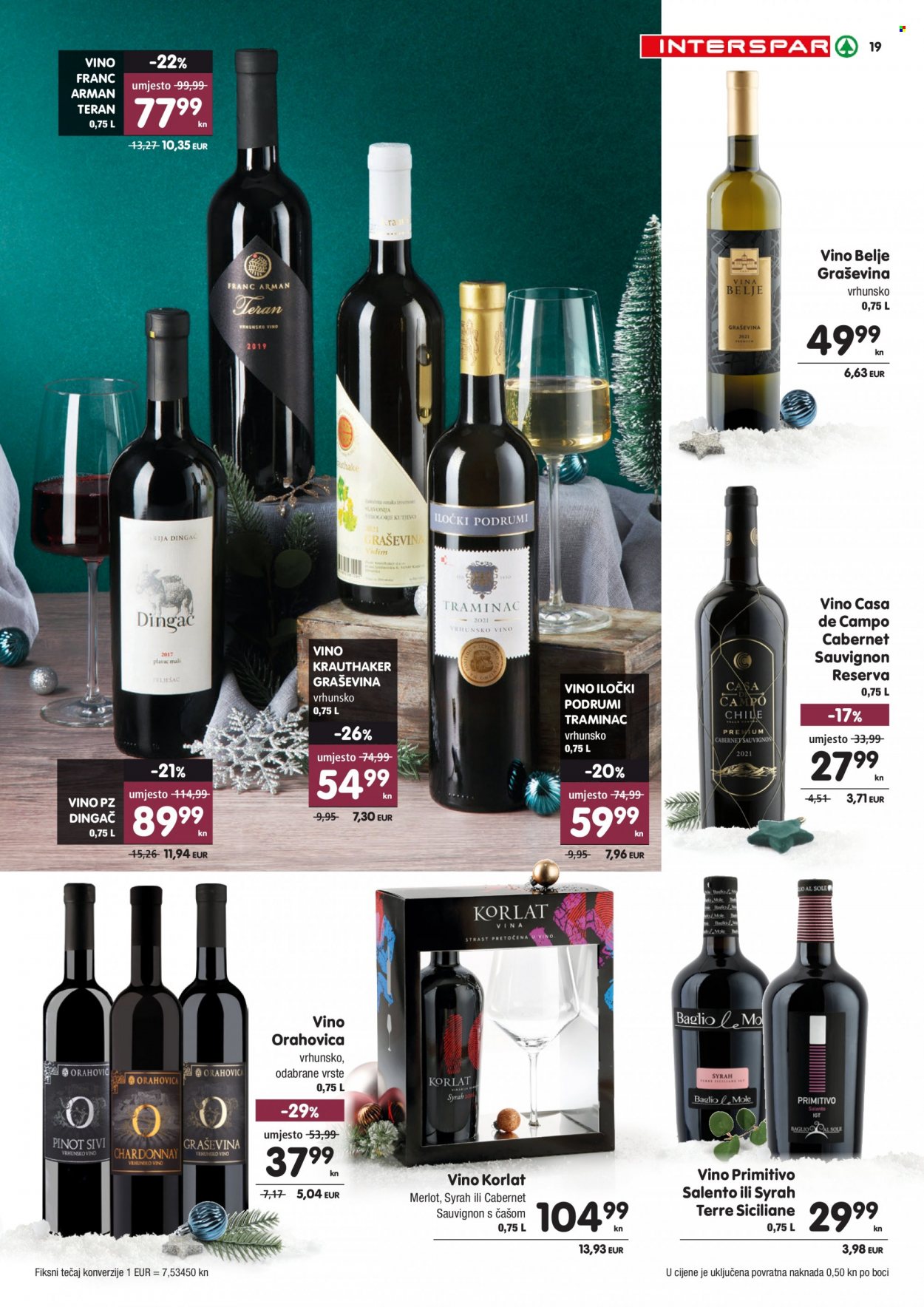 INTERSPAR katalog - 01.12.2022. - 31.12.2022. Stranica 19