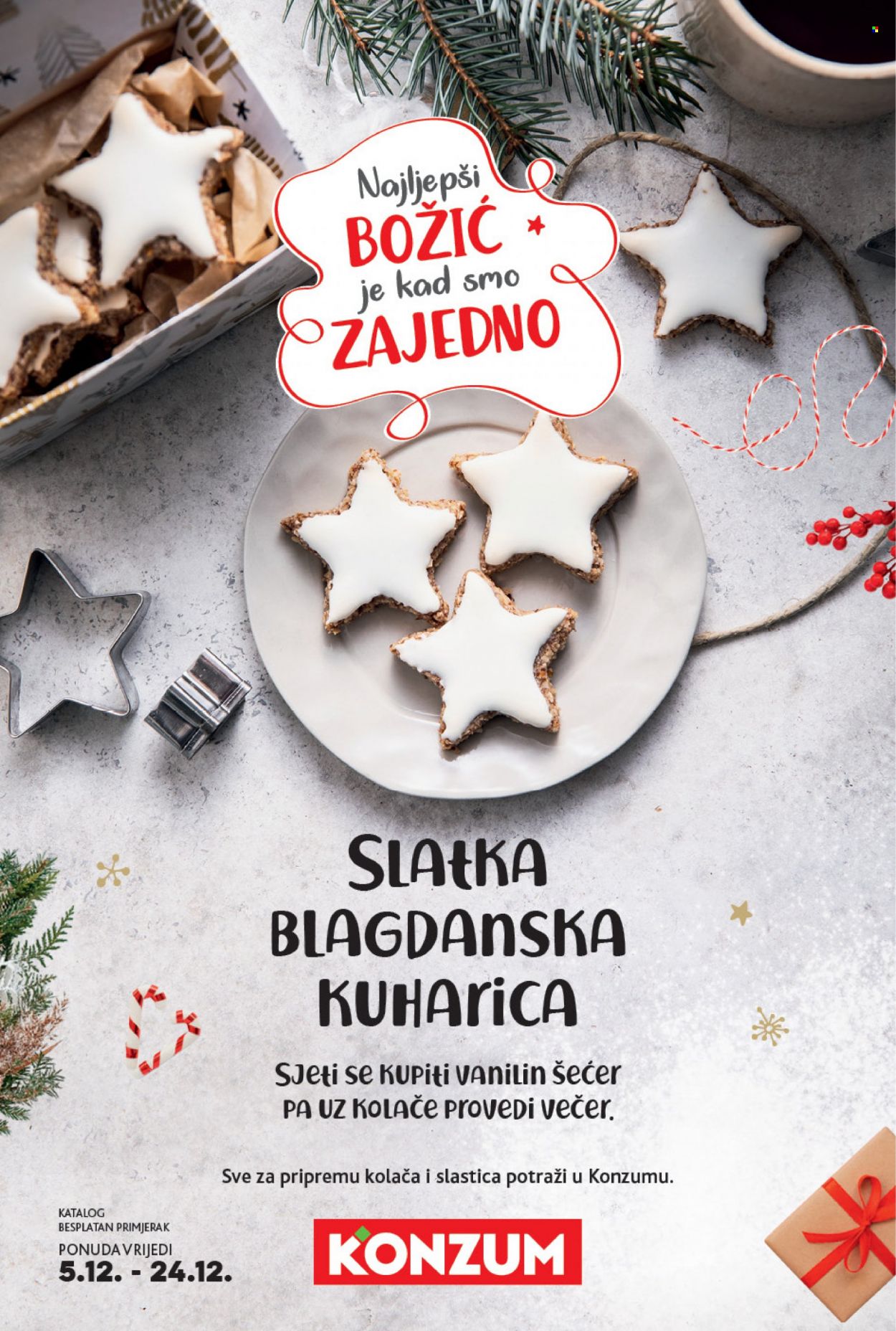 Konzum katalog - 05.12.2022. - 24.12.2022. Stranica 1
