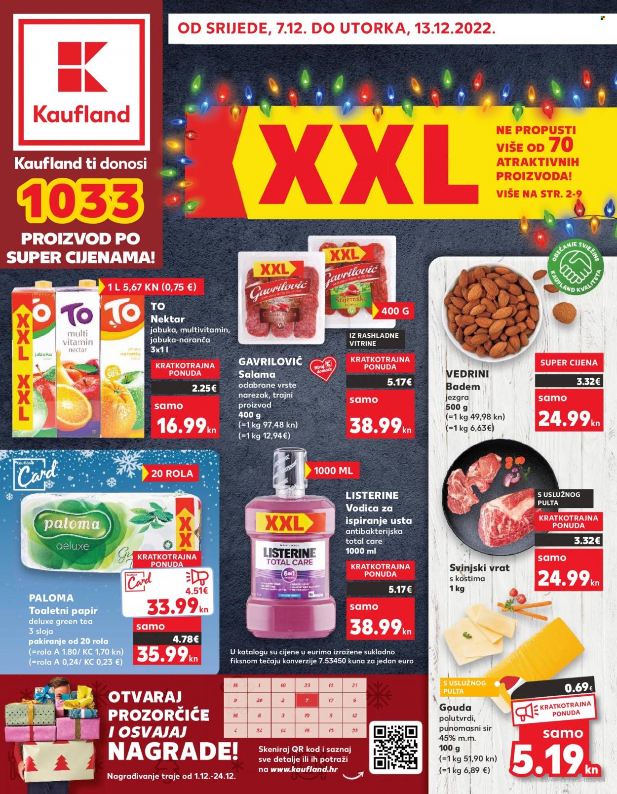 Kaufland katalog - 07.12.2022. - 13.12.2022. Stranica 1