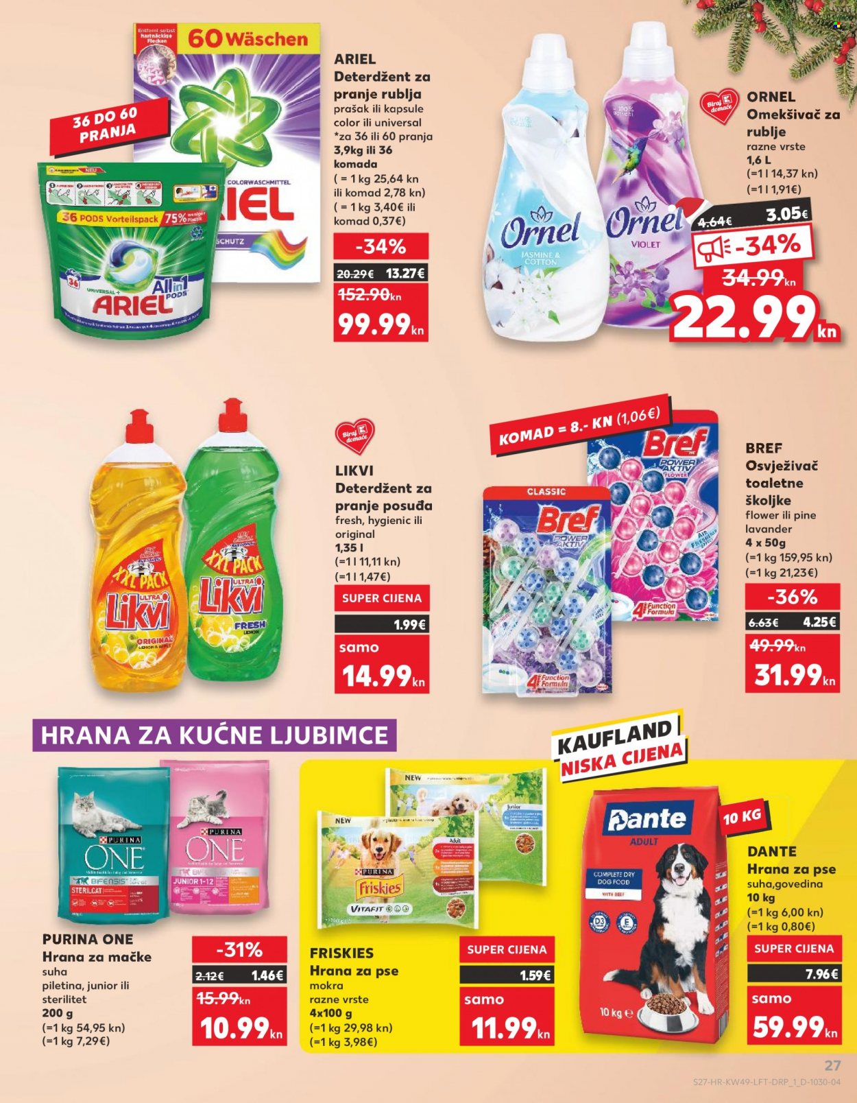 Kaufland katalog - 07.12.2022. - 13.12.2022. Stranica 27