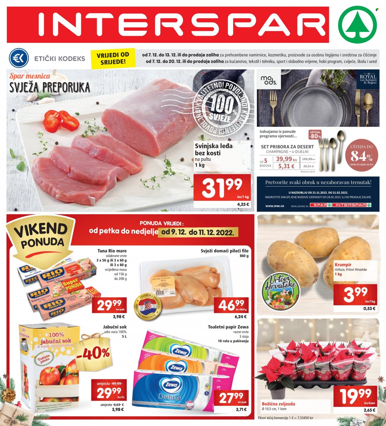 INTERSPAR katalog - 07.12.2022. - 13.12.2022. Stranica 1