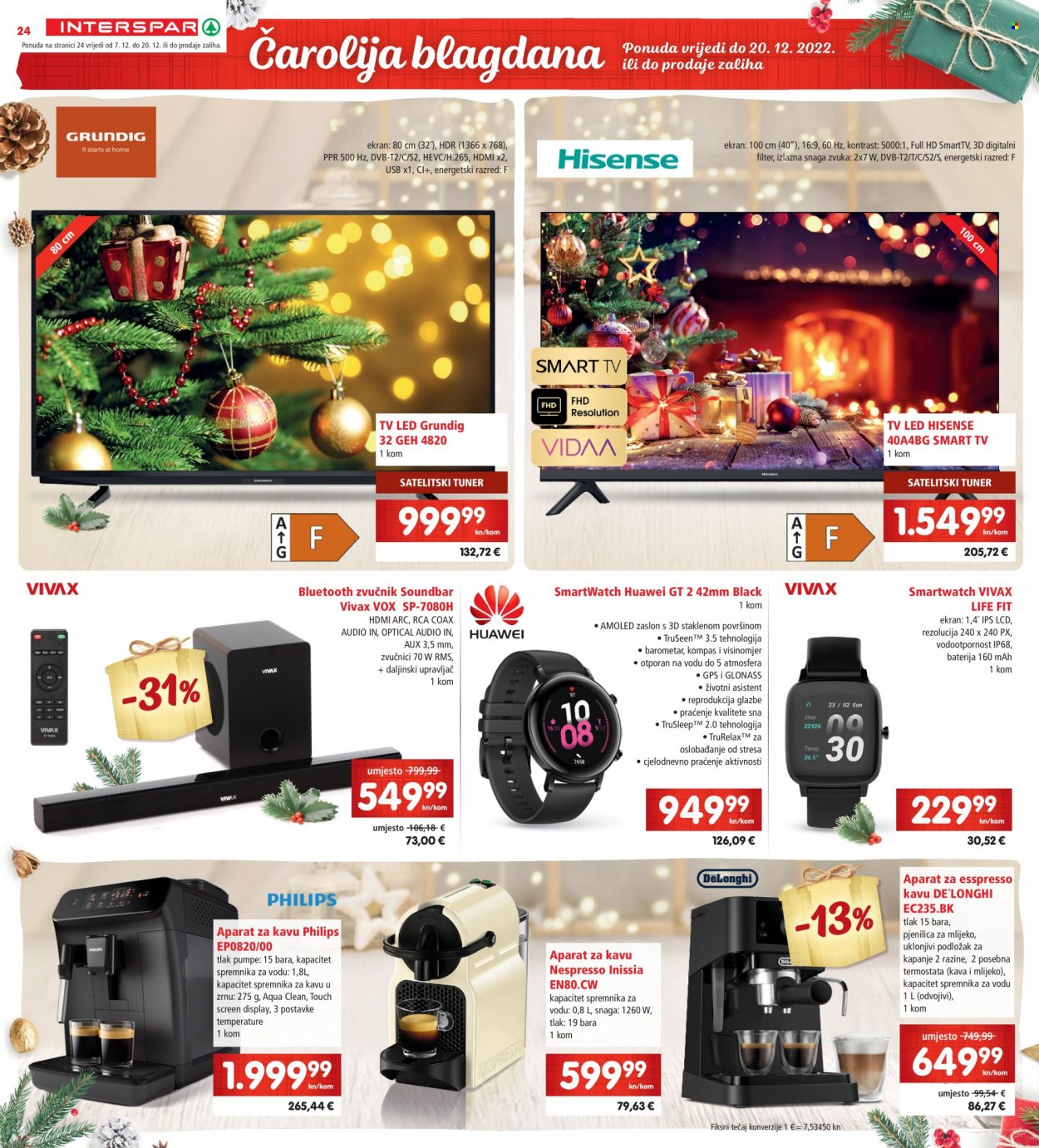 INTERSPAR katalog - 07.12.2022. - 13.12.2022. Stranica 24