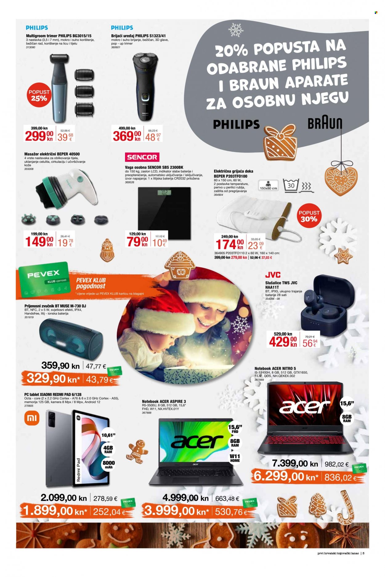 Pevex katalog - 08.12.2022. - 31.12.2022. Stranica 3