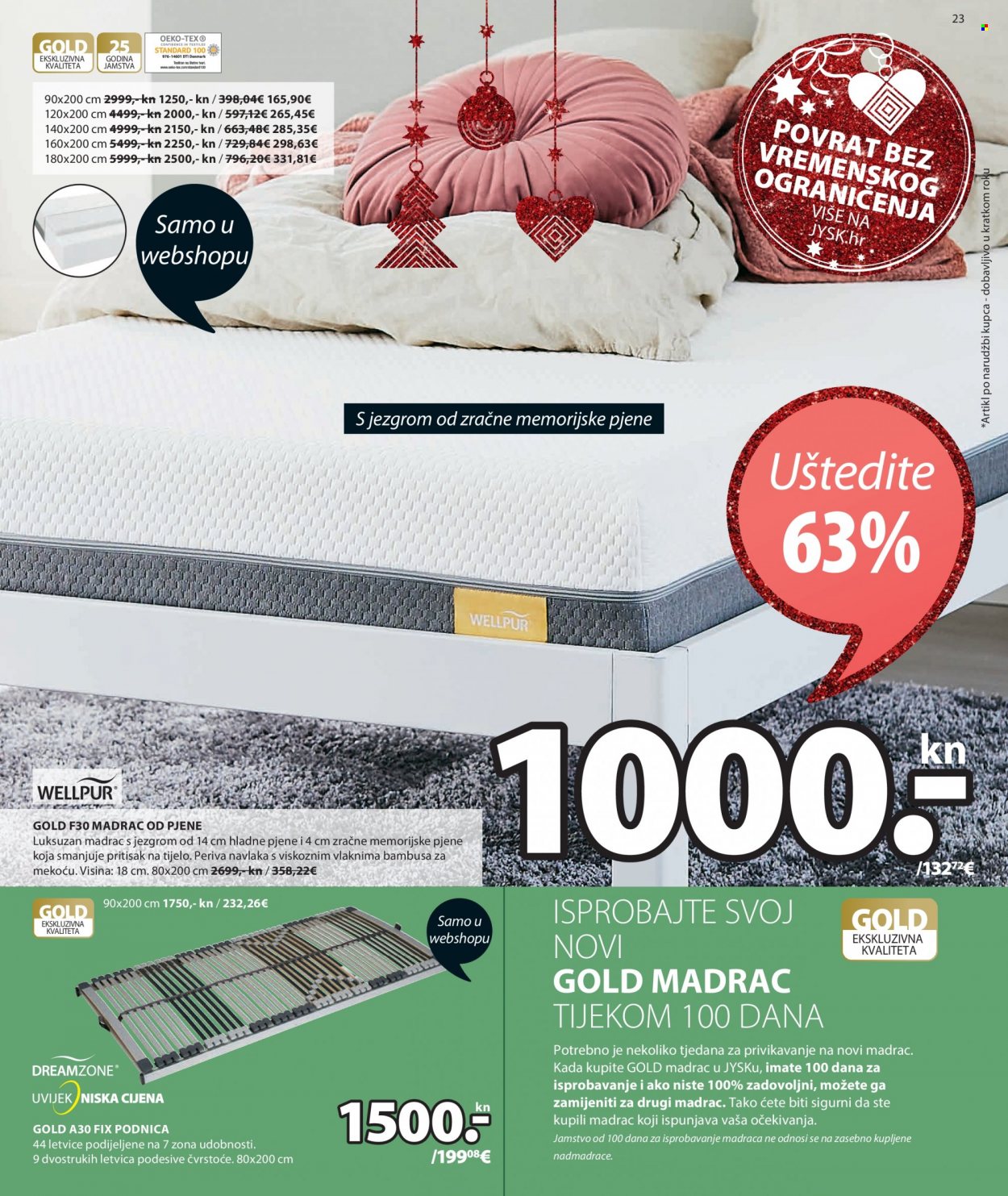 JYSK katalog - 08.12.2022. - 31.12.2022. Stranica 23