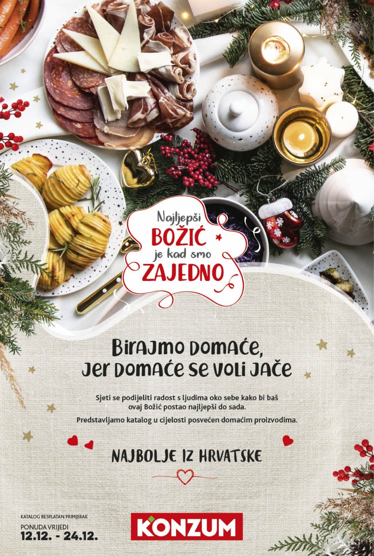 Konzum katalog - 12.12.2022. - 24.12.2022. Stranica 1