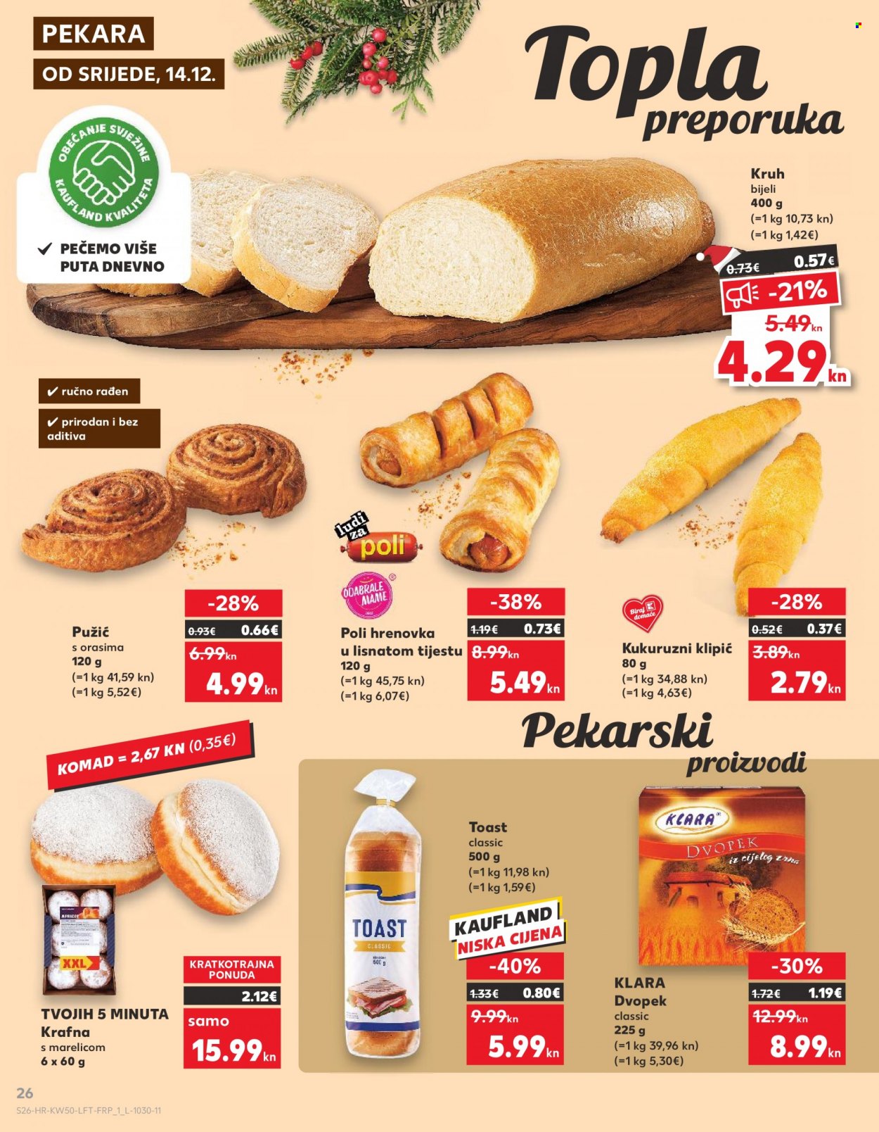 Kaufland katalog - 14.12.2022. - 18.12.2022. Stranica 26