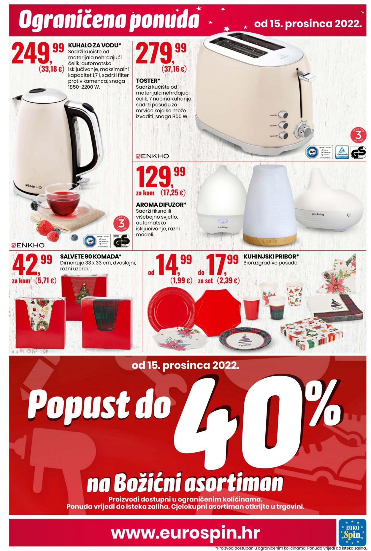 Eurospin katalog - 15.12.2022. - 21.12.2022. Stranica 21