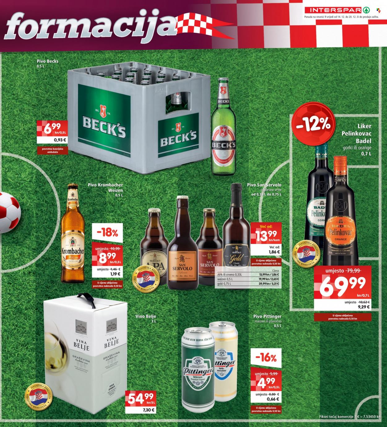 INTERSPAR katalog - 14.12.2022. - 20.12.2022. Stranica 9