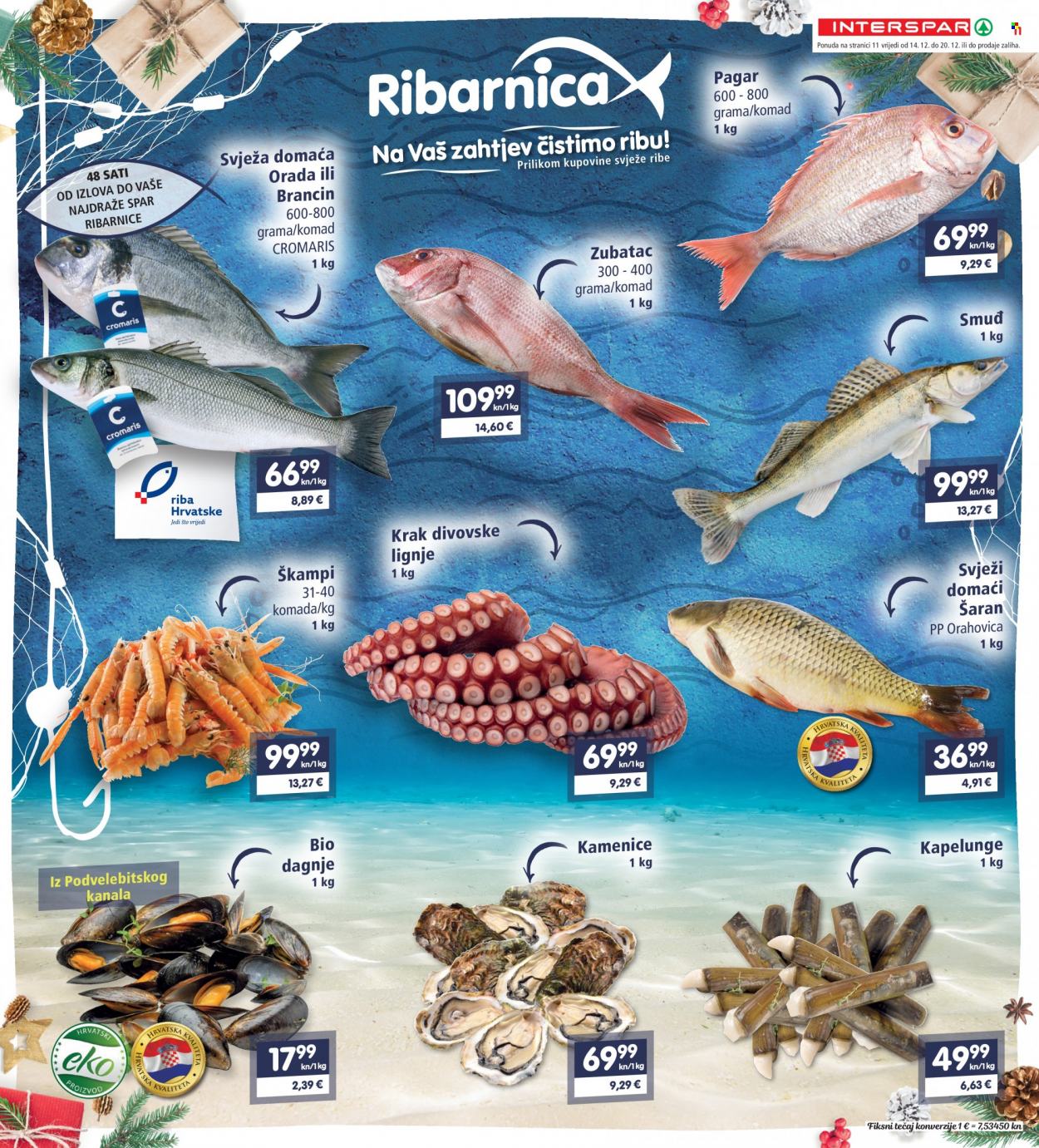 INTERSPAR katalog - 14.12.2022. - 20.12.2022. Stranica 11