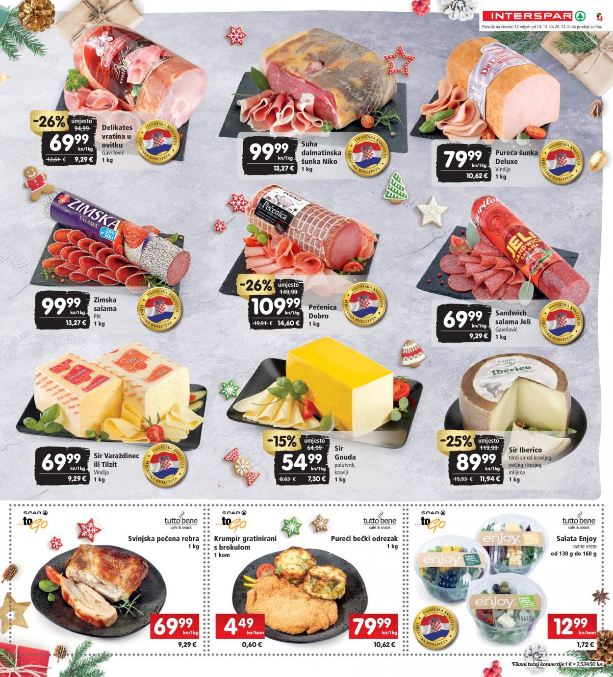 INTERSPAR katalog - 14.12.2022. - 20.12.2022. Stranica 13
